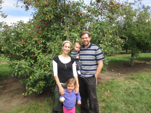 Chagit and Gad Stuart and family. Photo by Shagit Stuart.