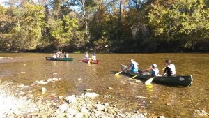 canoeing wuz fun