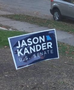 Jason Kander campaign sign