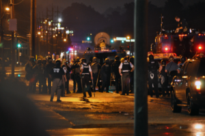Riots and protests in response to the 2014 shooting of Michael Brown continue to materialize less than 4 hours away from KC in Ferguson, MO. Courtesy of Wikipedia Commons.
